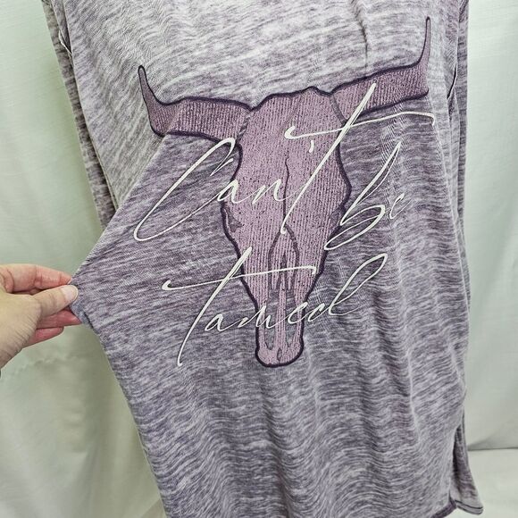 Live Outside the Limits Purple Burnout Long Sleeve Tee Size 3X - Picture 4 of 9